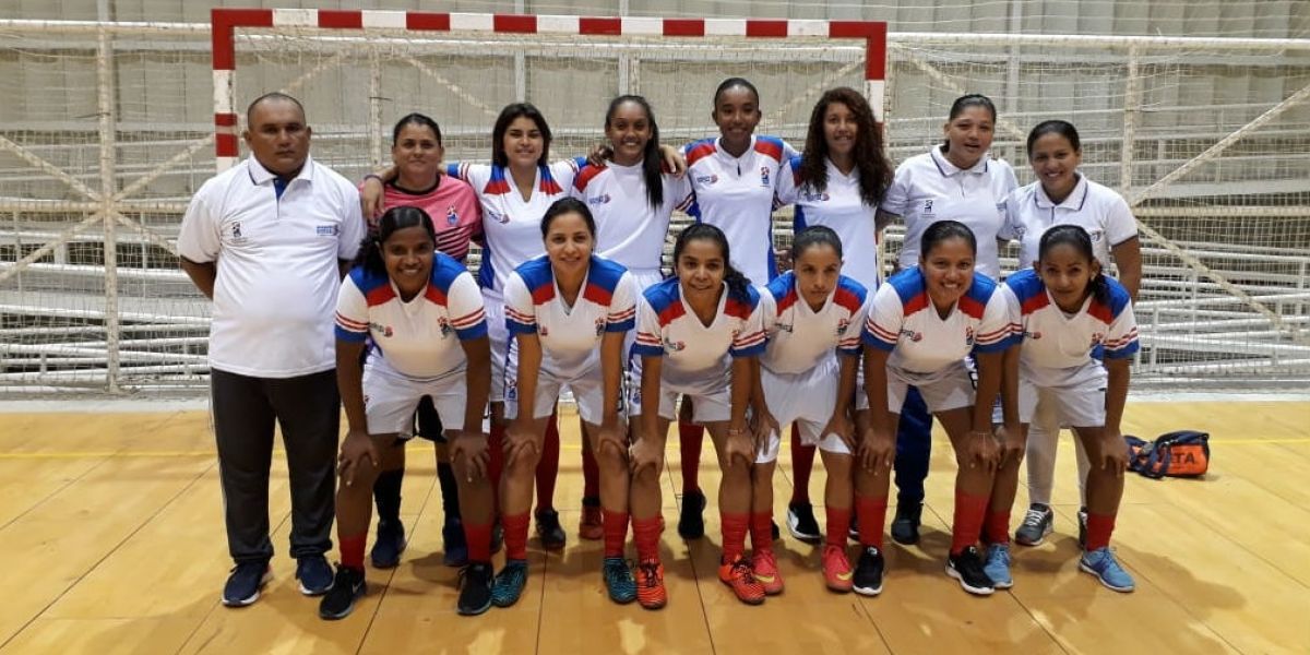 Selección Magdalena femenina de fútbol de salón.