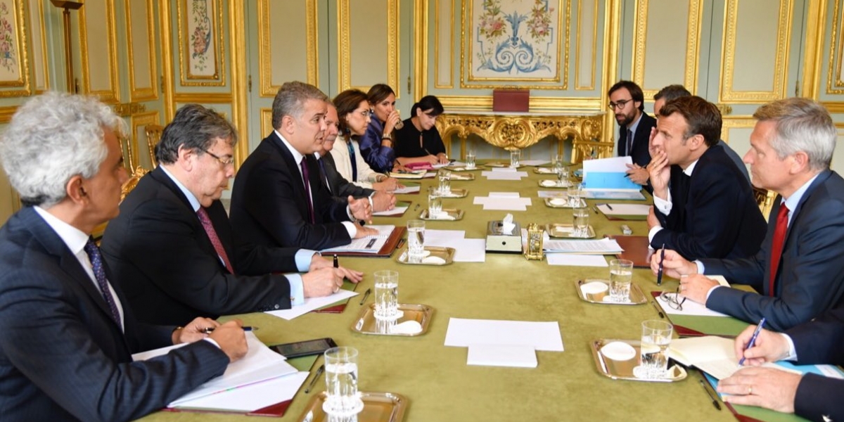Firman de pacto entre Colombia y Francia sobre el cuidado del medio ambiente