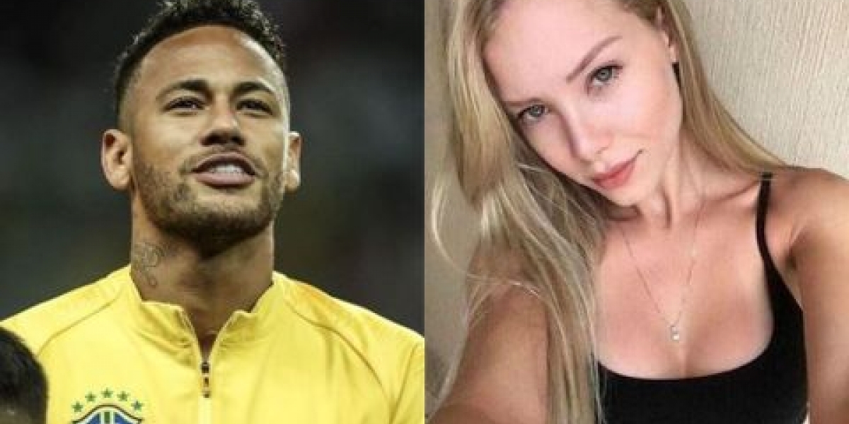 Neymar y modelo Najila Trindade