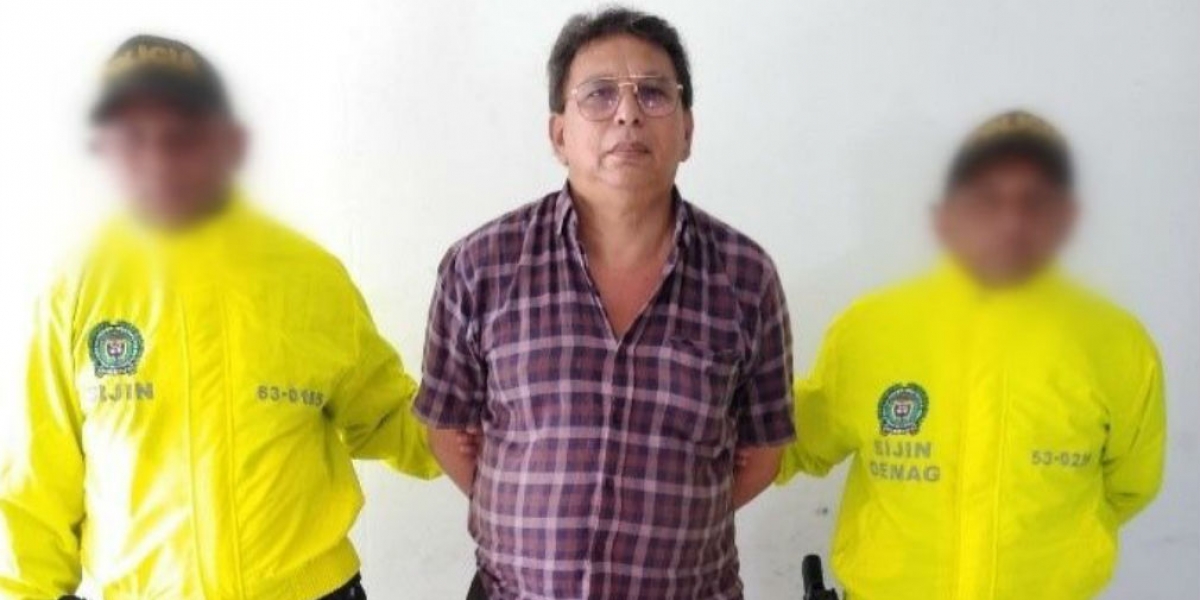 Policía del Magdalena Helmer Enrique Ariza Gutiérrez.