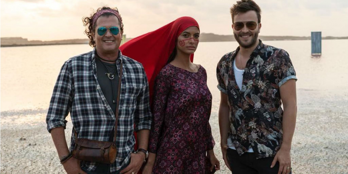 Sergio Rodríguez Carlos Vives, Melissa Varón y Gusi.