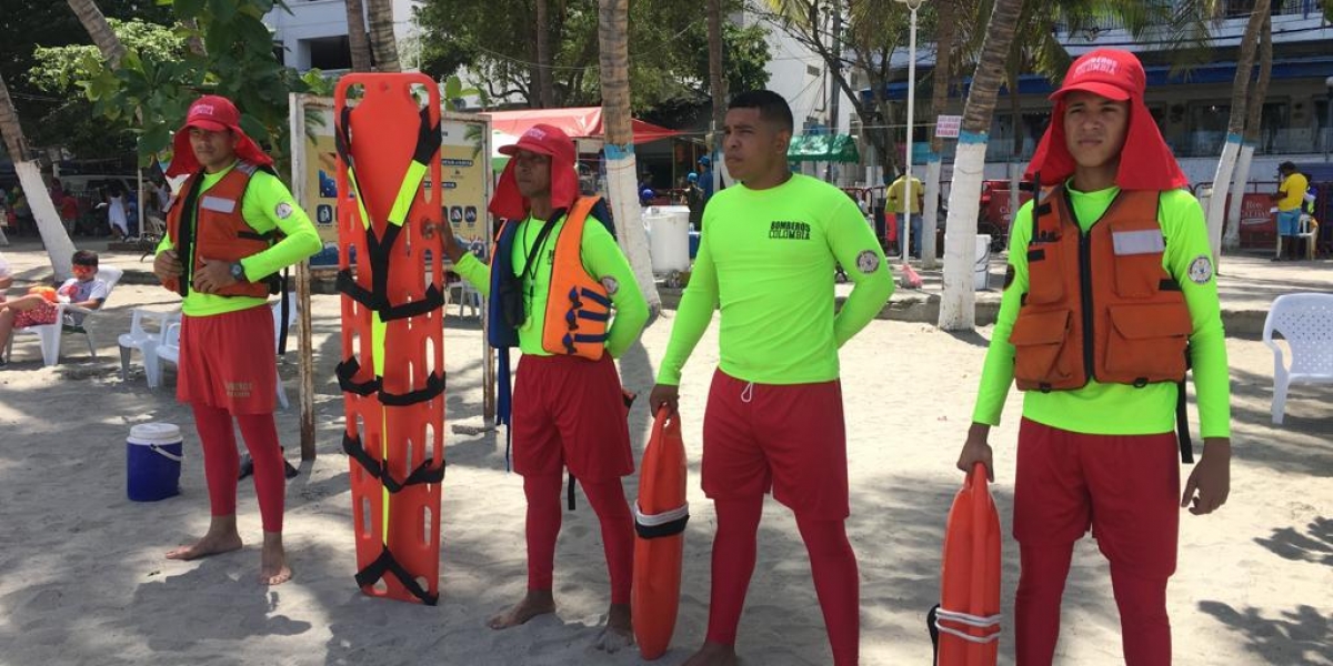 El Rodadero y la Bahía vuelven a tener salvavidas