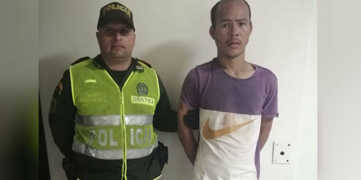 Policía Metropolitana El implicado fue identificado como Karington Diego Buelvas Vargas.