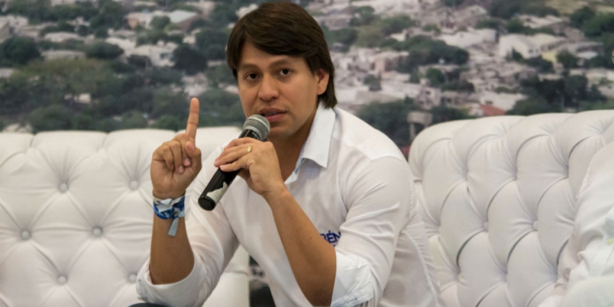 Rubén Jiménez en el 2015 aspiró a la Alcaldía de Santa Marta por el Partido Conservador.