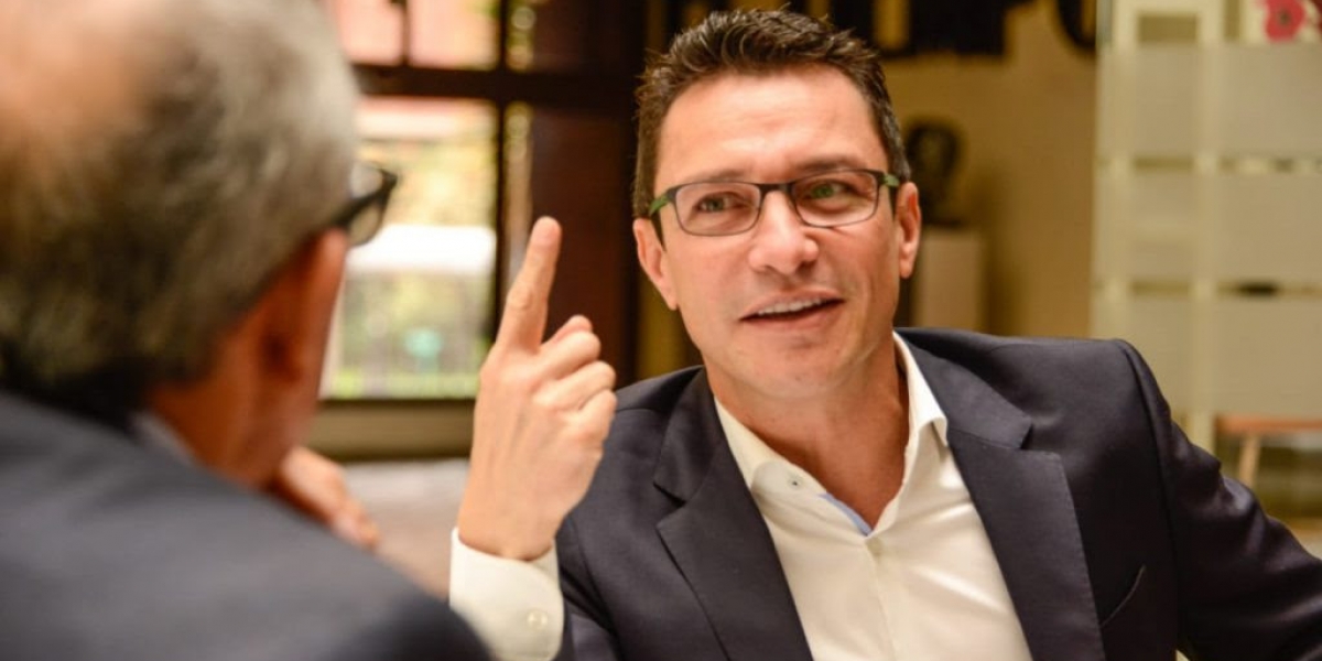 Fuerza Ciudadana Carlos Caicedo, precandidato a la Gobernación del Magdalena.