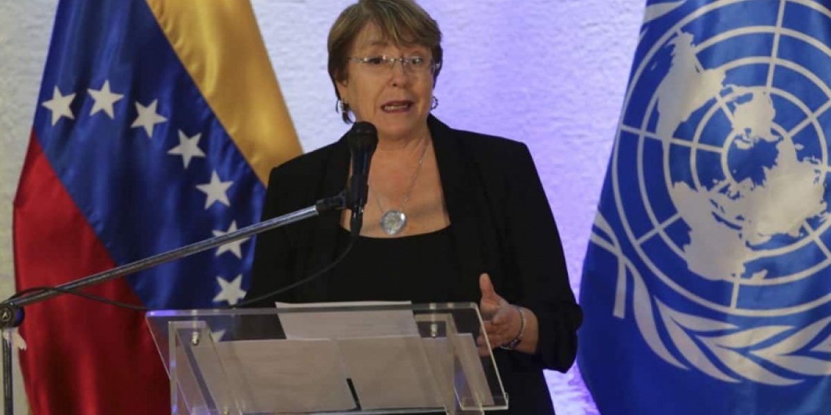 Michelle Bachelet, alta Comisionada de Naciones Unidas para los Derechos Humanos.