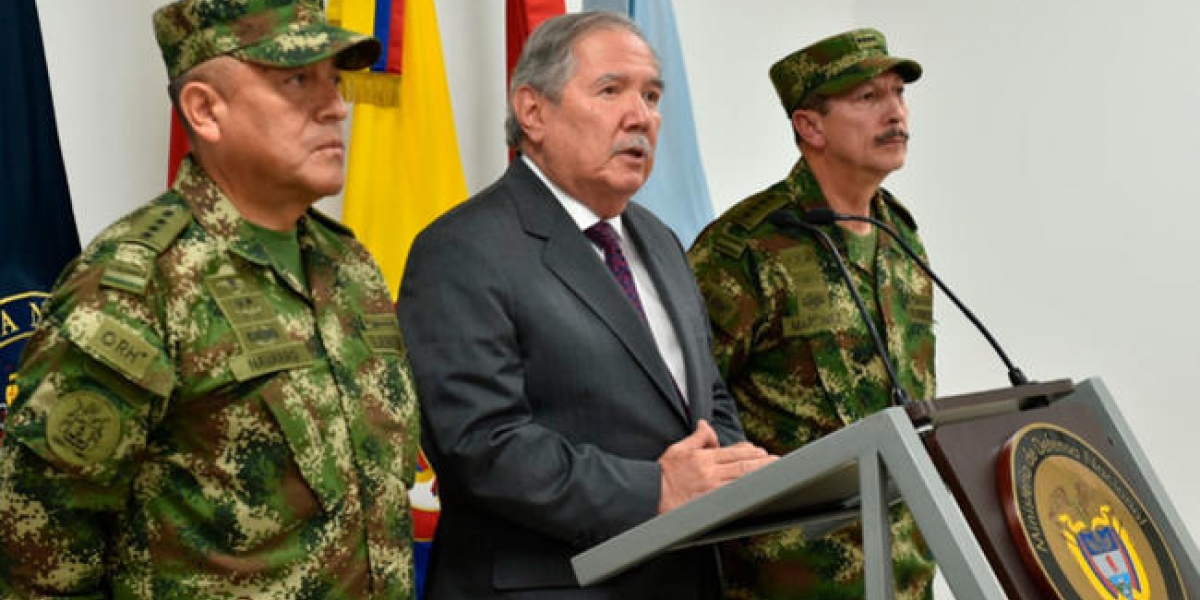 Ministro de Defensa Guillermo Botero