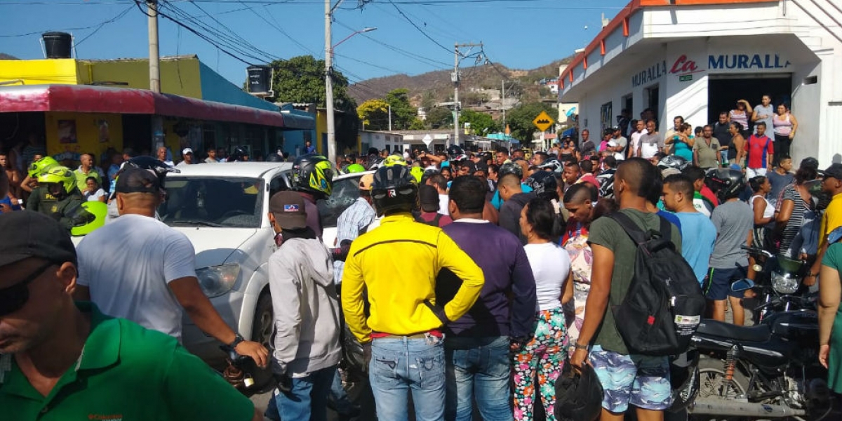 Atentado a bala en la calle 31 con carrera 13.