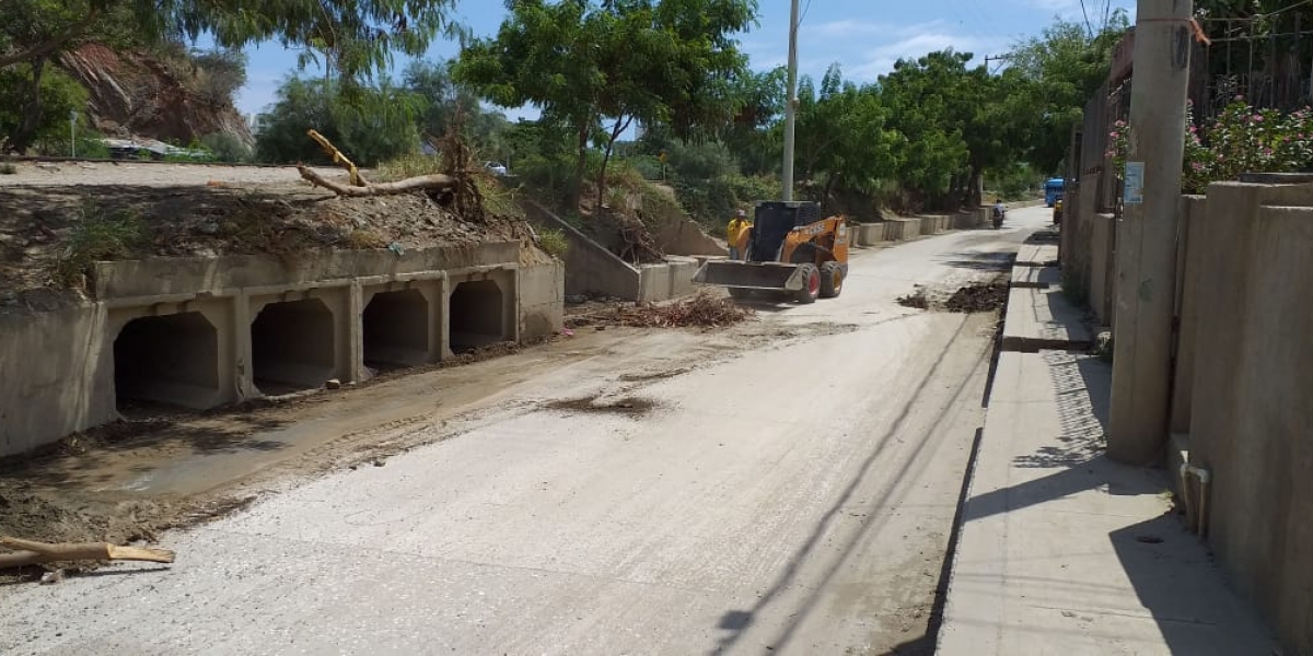 Las vías han quedado despejadas en cinco barrios de la Localidad 2.