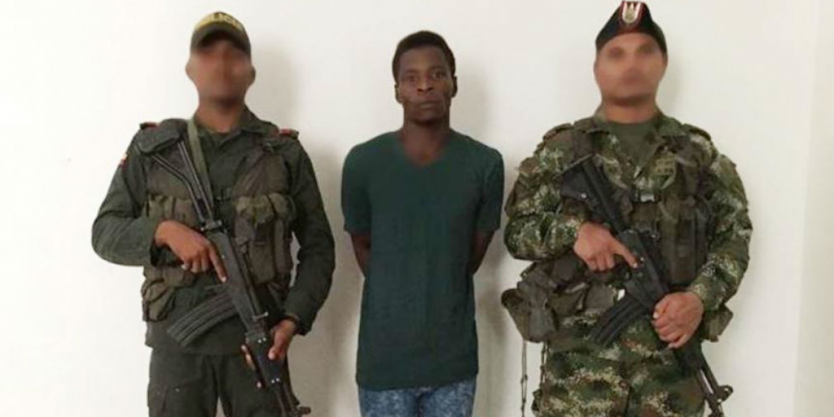 Policía Alias 'Fresquito'.
