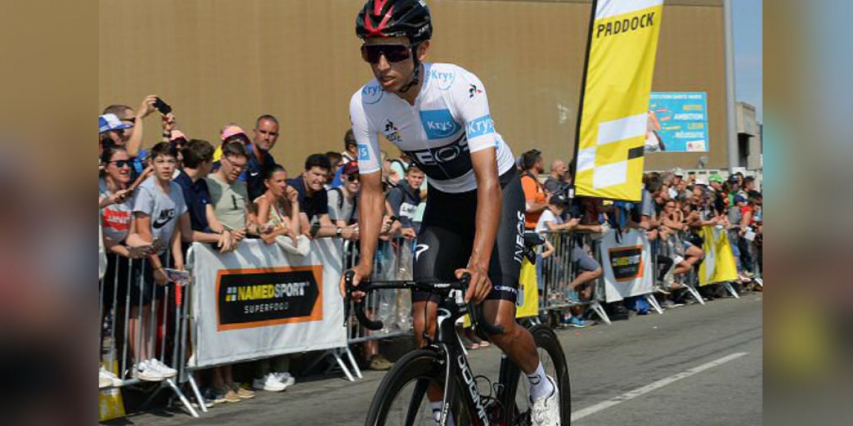 Egan Bernal ascendió a la tercera posición en la clasificación general con 1:16 de diferencia ante el líder Alaphilippe. 