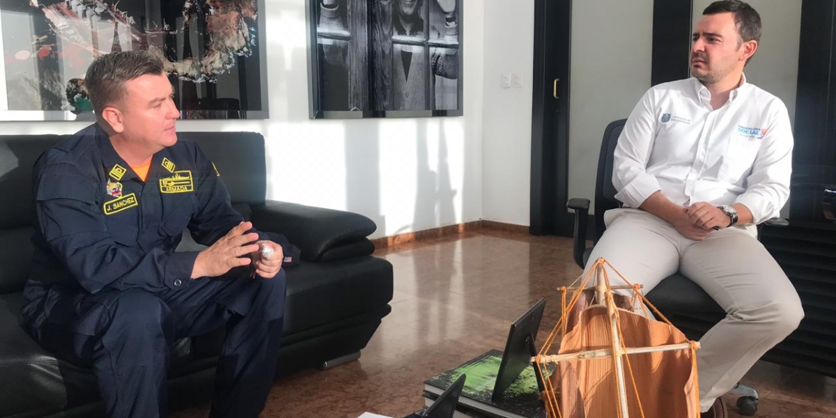 Gobernación del Magdalena Uno de los primeros retos que tendrá el nuevo Comandante será el acompañamiento en el desarrollo de las Fiestas del Mar 2019.