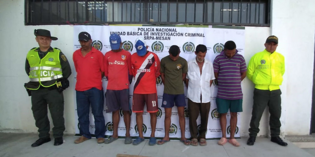 Capturados por la Policía.