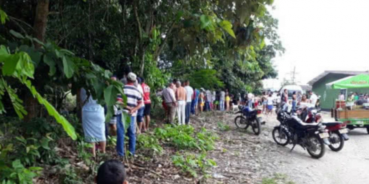 El cuerpo de la pequeña fue hallado en un lote baldío.