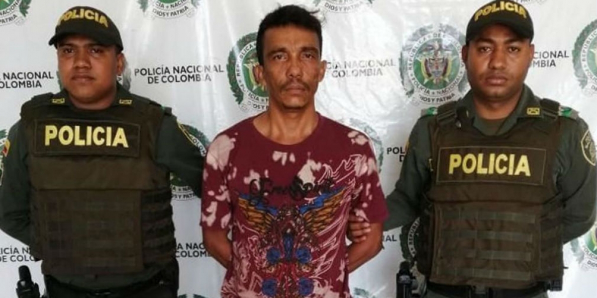 Policía Cesar Fernando Andrade Sánchez, alias 'Chino'
