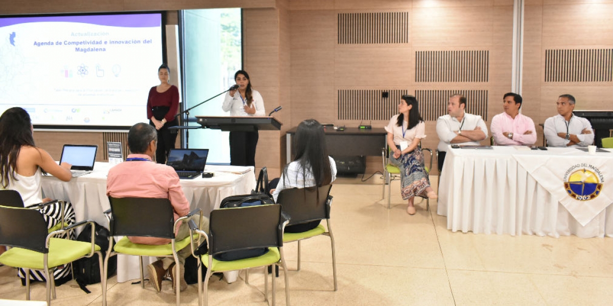 Las mesas de trabajo se realizaron en las instalaciones de la Universidad del Magdalena. 