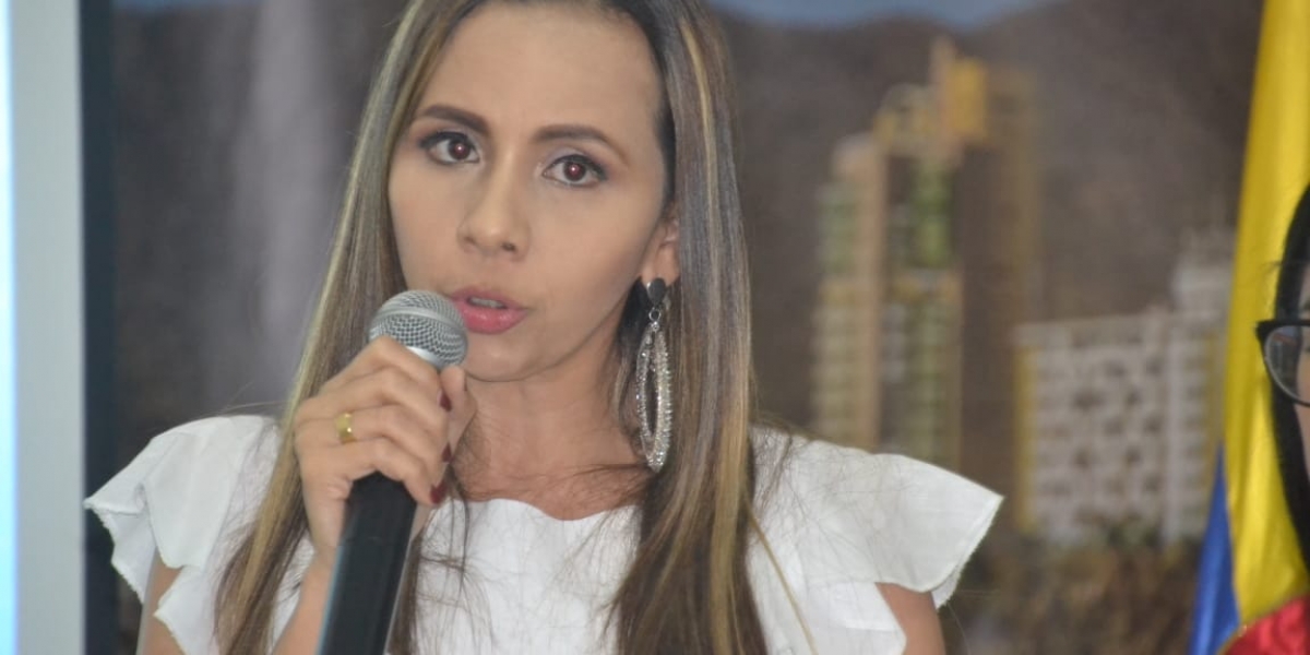 Archivo Linda Cabarcas, secretaria de Salud Distrital.
