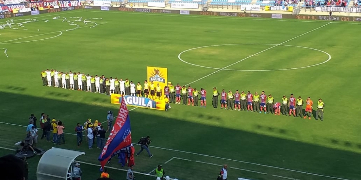 El partido al parecer se disputará sin la presencia del Cuerpo de Bomberos.