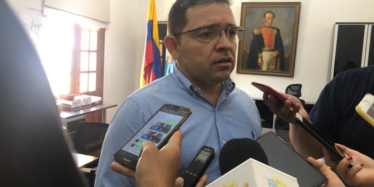 Rafael Martínez en su despacho. 