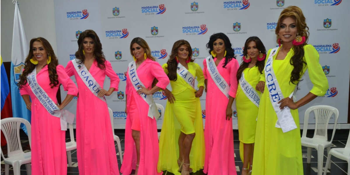 Candidatas al Reinado Nacional Trans del Mar 2019