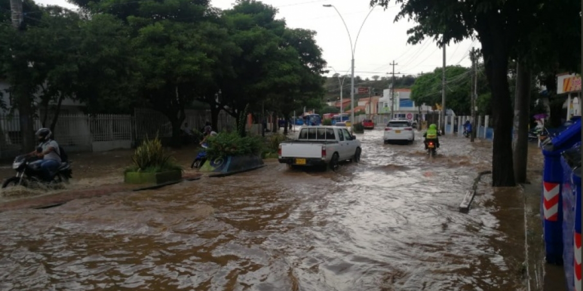 Lluvias en Santa Marta