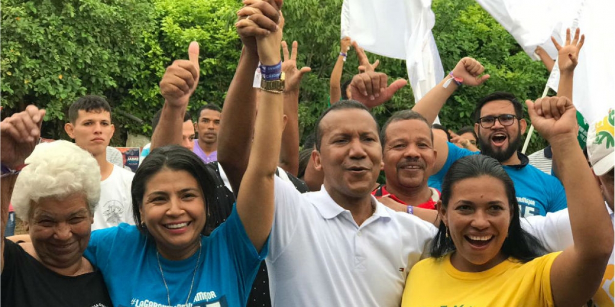 Candidato a la alcaldía Jaime Cardenas