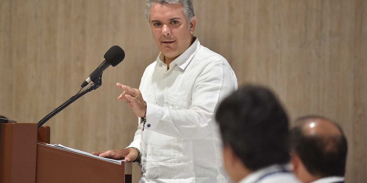 El presidente Iván Duque estará este jueves en Ciénaga, Magdalena.