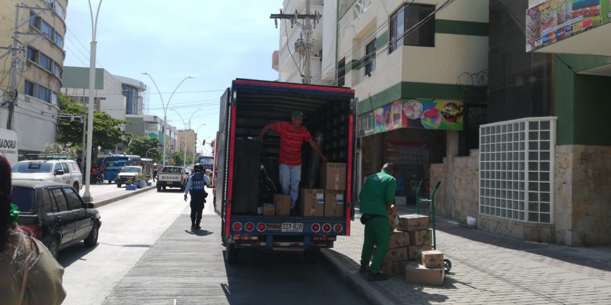 Controles a vehículos de carga pesada. 