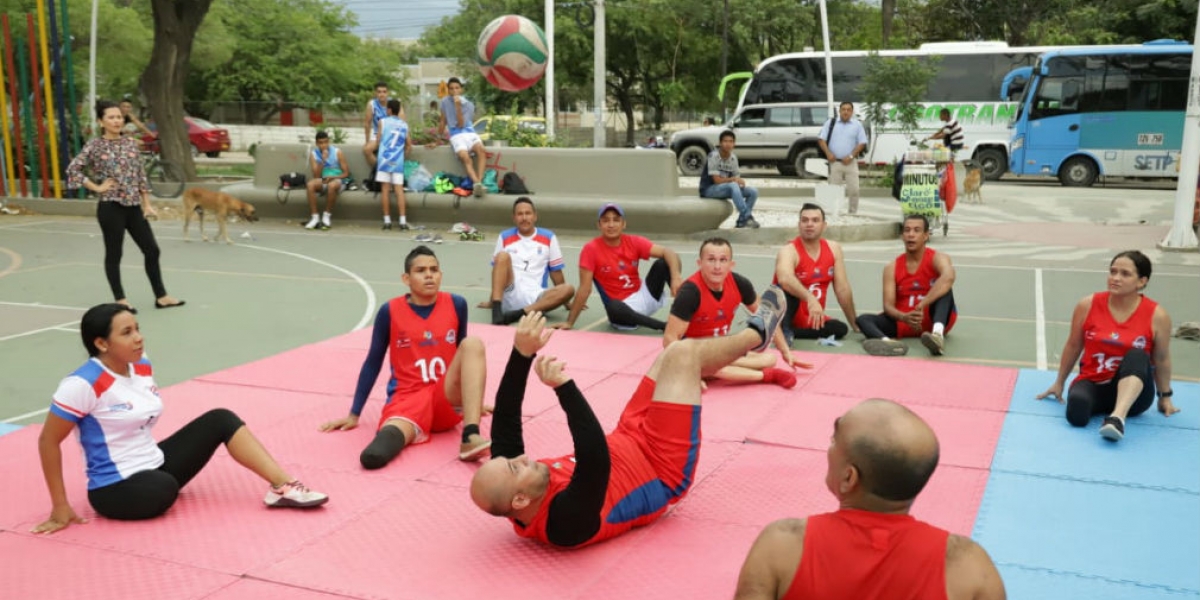 En el Parque de Los Trupillos se realizaron actividades para población en discapacidad.