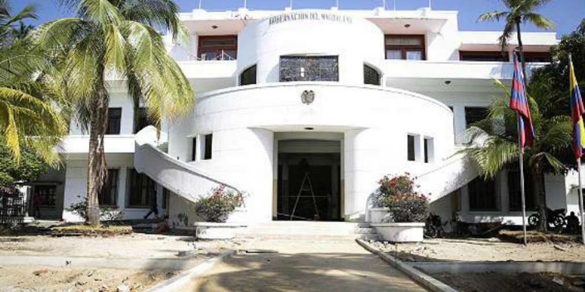Archivo Fachada de la Gobernación del Magdalena.