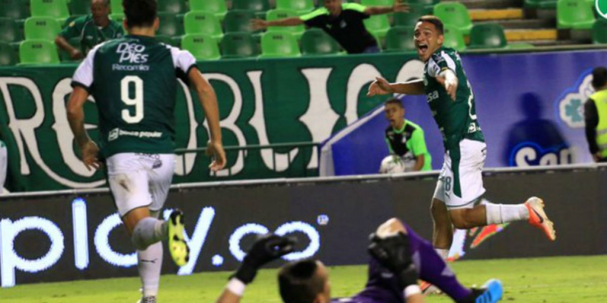 Celebración del Deportivo Cali.