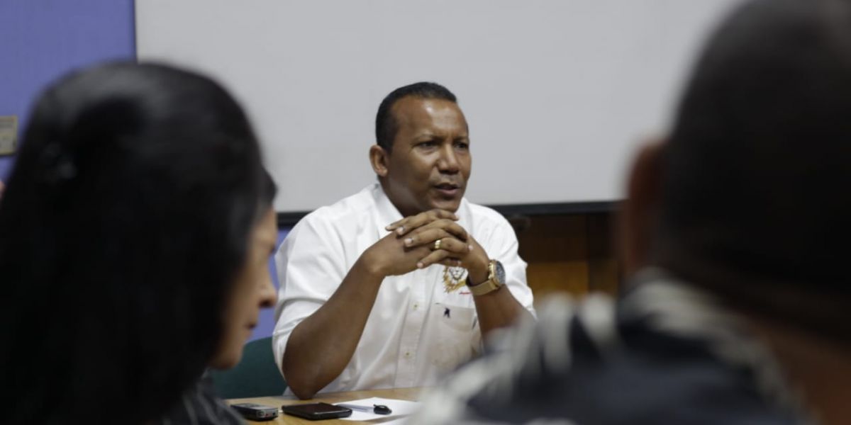 Jaime Cárdenas, candidato a la Alcaldía de Santa Marta.