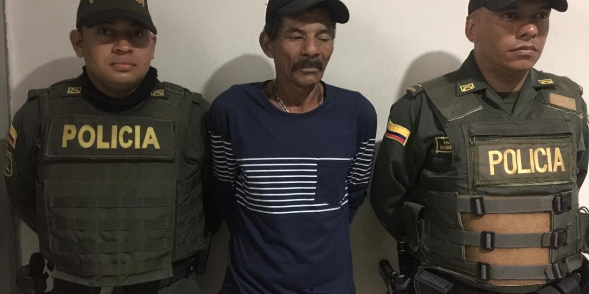 Él es Jairo Guarnizo Cabrera, el anciano capturado.