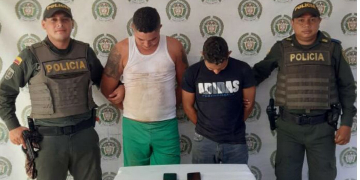Capturados en Ciénaga. 