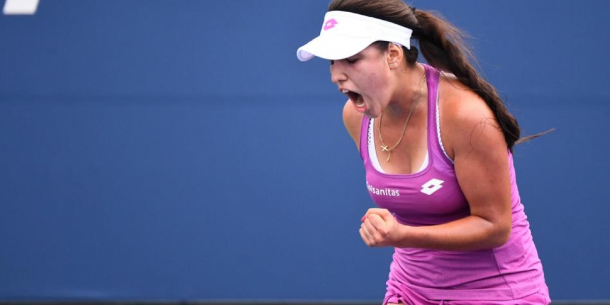 El Tiempo María Camila Osorio celebrando su triunfo.