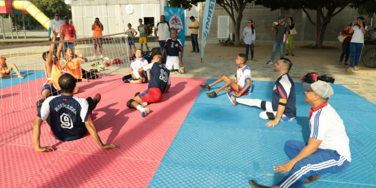 Jornada de deporte inclusivo en la Ciudadela 29 de Julio.