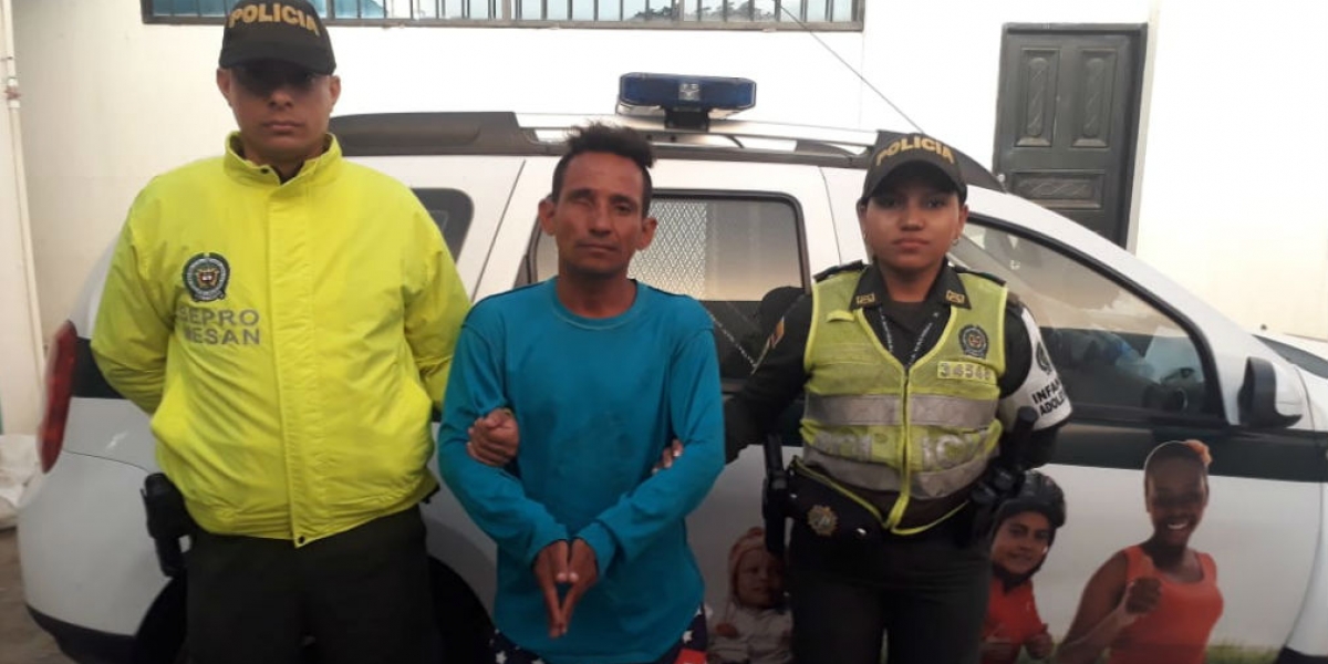 Policía Deivis Maestre Maestre.