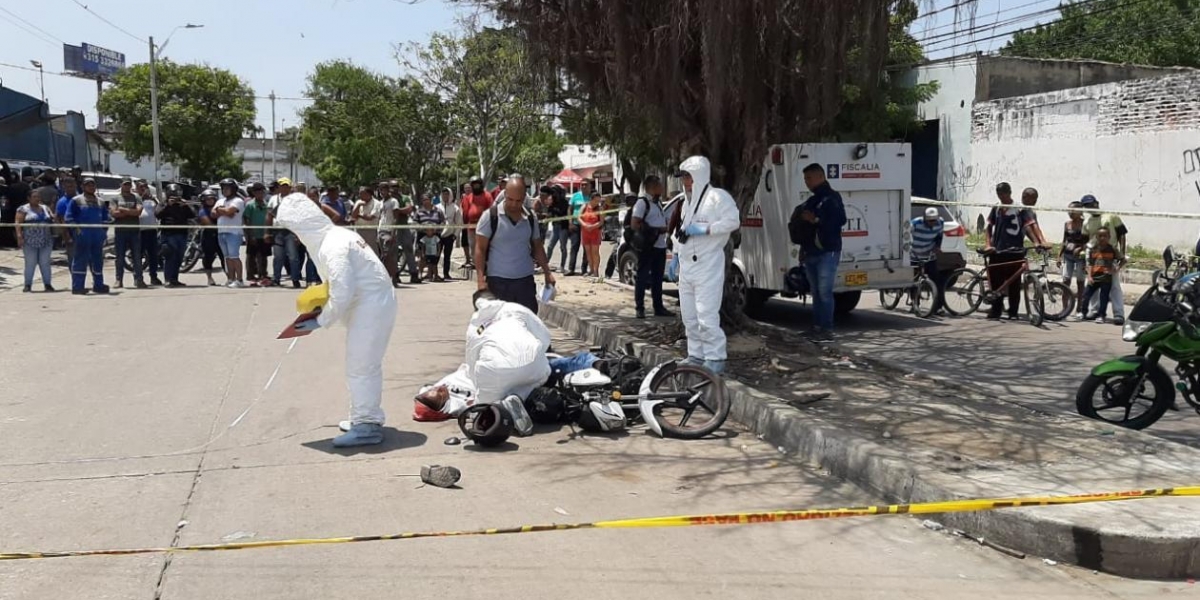 Zona Cero Delincuente abatido en la carrera 23 con calle 41.
