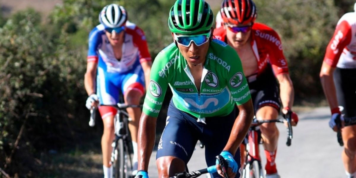 El ciclista colombiano recortó cerca de cinco minutos su diferencia con el actual líder de la vuelta.