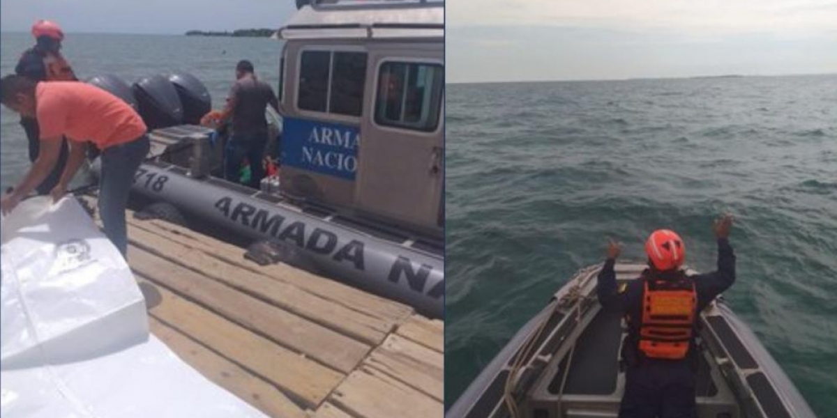 Zona Cero Rescate de cuerpo sin vida de pescador en el archipiélago de San Bernardo