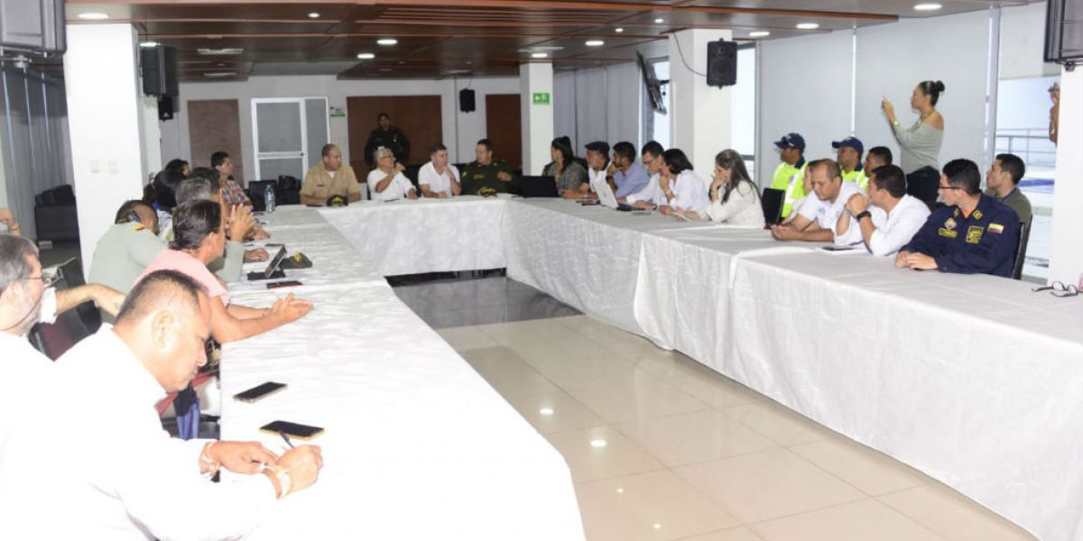 Reunión previa a la campaña de intervención del Centro.