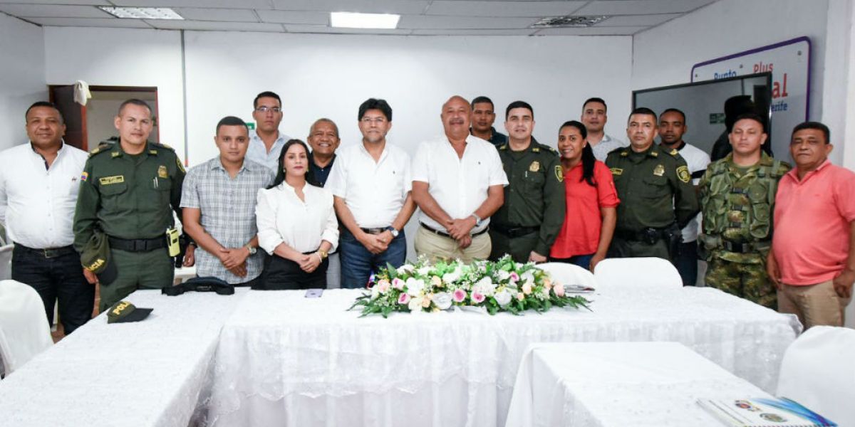 Reunión para tratar temas de genero.