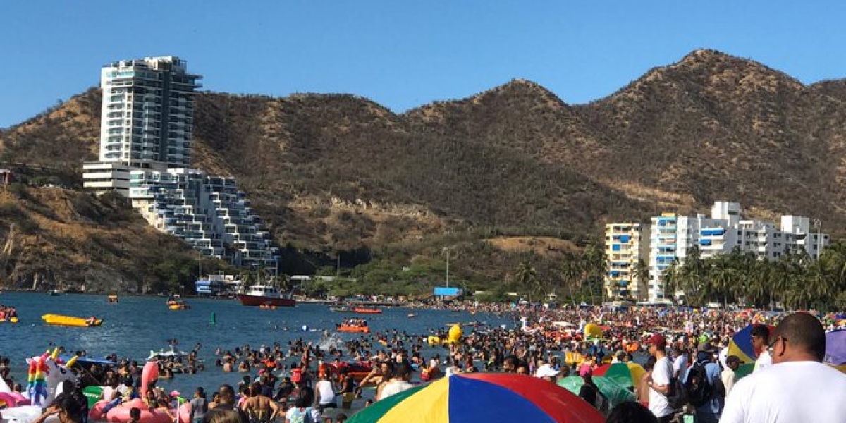 Playa de El Rodadero 