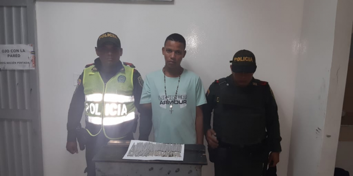 Policía Metropolitana de Santa Marta Capturado