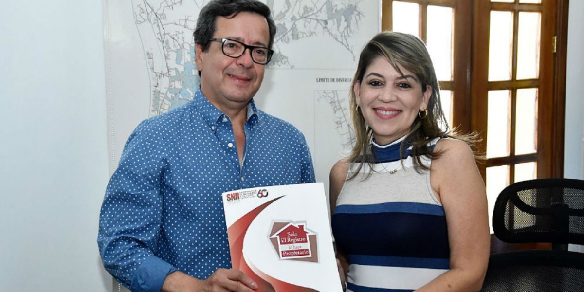 Alcaldía de Santa Marta Firma del convenio interadministrativo entre la Superintendencia de Notariado y Registro con la Alcaldía Distrital de Santa Marta.
