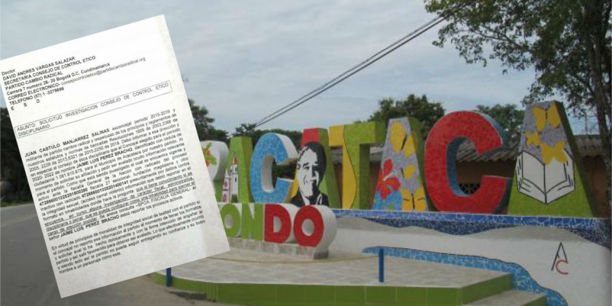 Seguimiento.co El concejal podría perder su curul por ocultar información en el proceso del aval por parte del partido Cambio Radical.