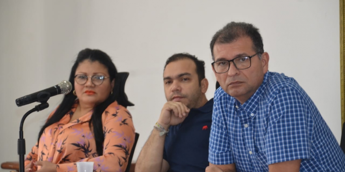 La mesa directiva del Concejo Distrital 