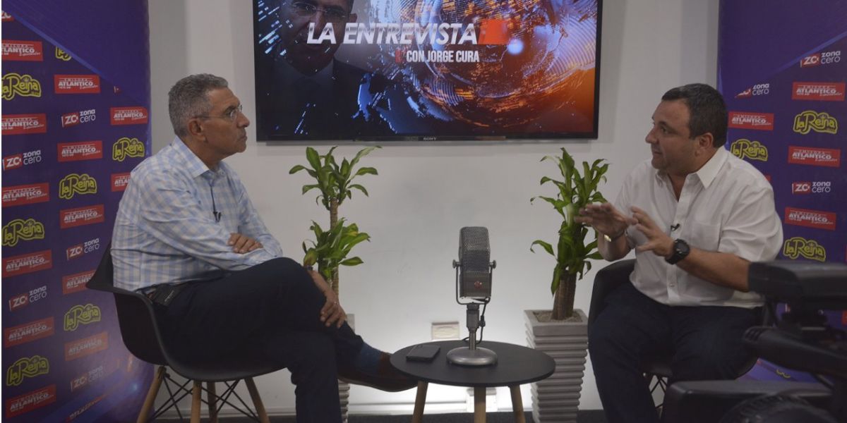 La Entrevista Secretario del Interior del Atlántico en entrevista con Jorge Cura.