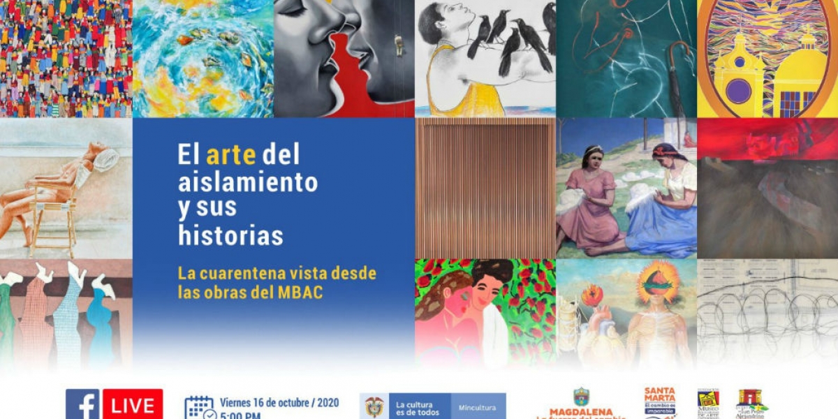 Flayer de la exposición virtual. cortesía
