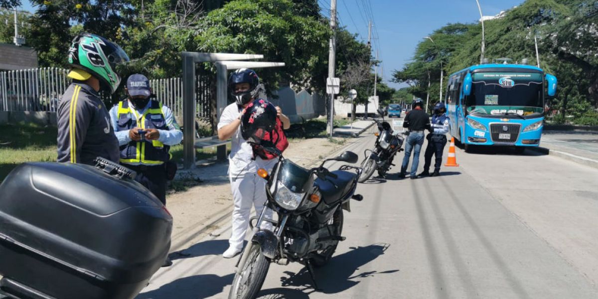 Operativos en la ciudad.